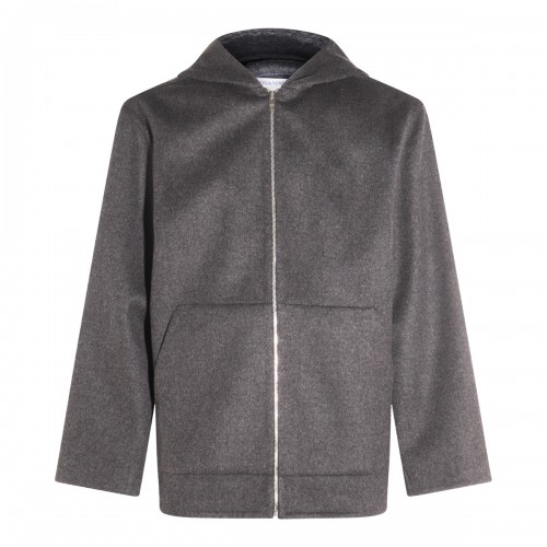 GREY WOOL SHIRT