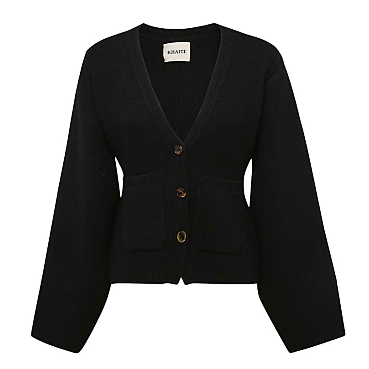 BLACK CASHMERE KNITWEAR