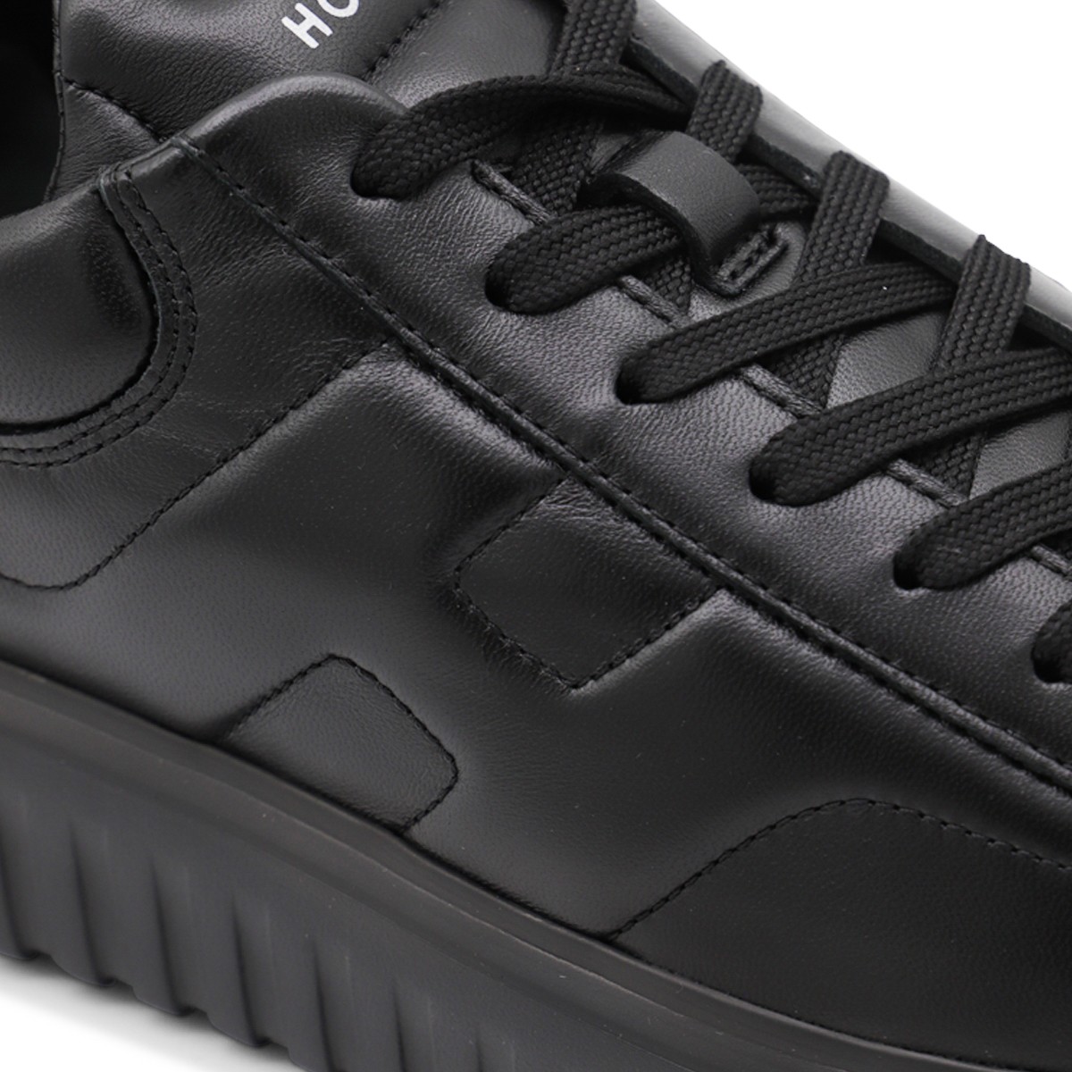 BLACK LEATHER SNEAKERS BLACK LEATHER SNEAKERS