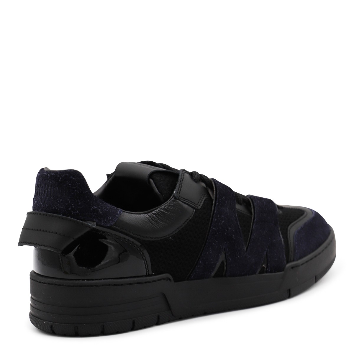 BLACK LEATHER SNEAKERS BLACK LEATHER SNEAKERS