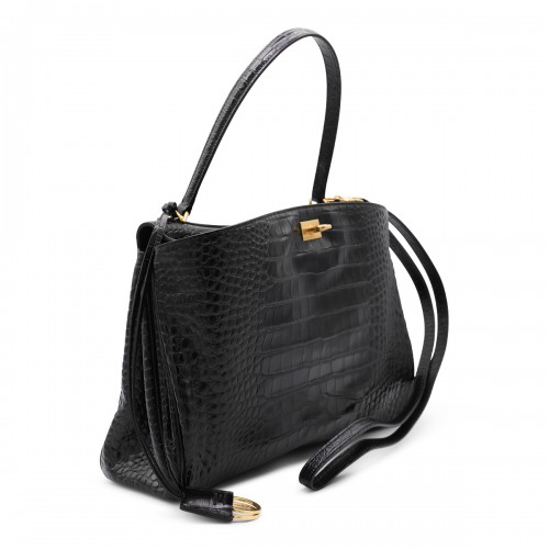 BLACK LEATHER RODEO TOP... 2