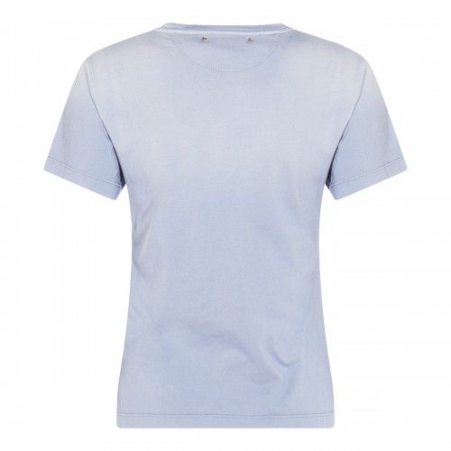 LIGHT BLUE COTTON T-SHIRT