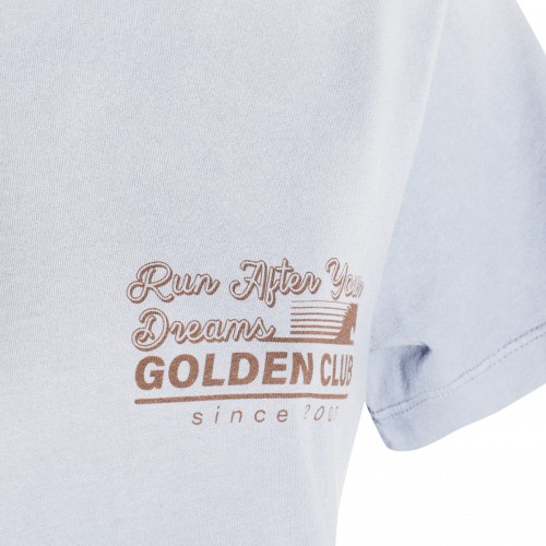LIGHT BLUE COTTON T-SHIRT