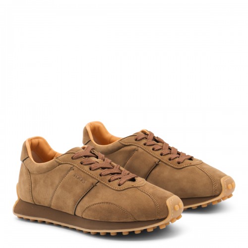 BROWN LEATHER SNEAKERS 2