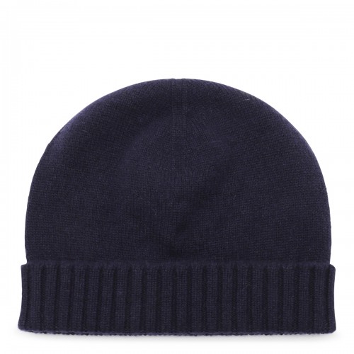 BLUE WOOL BEANIE 2