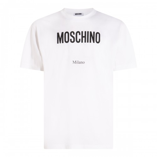 WHITE COTTON T-SHIRT