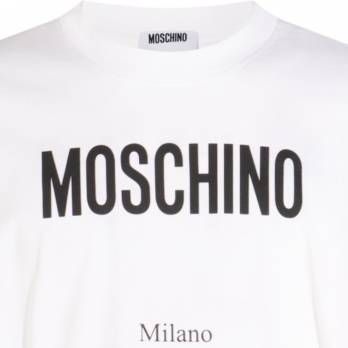 WHITE COTTON T-SHIRT