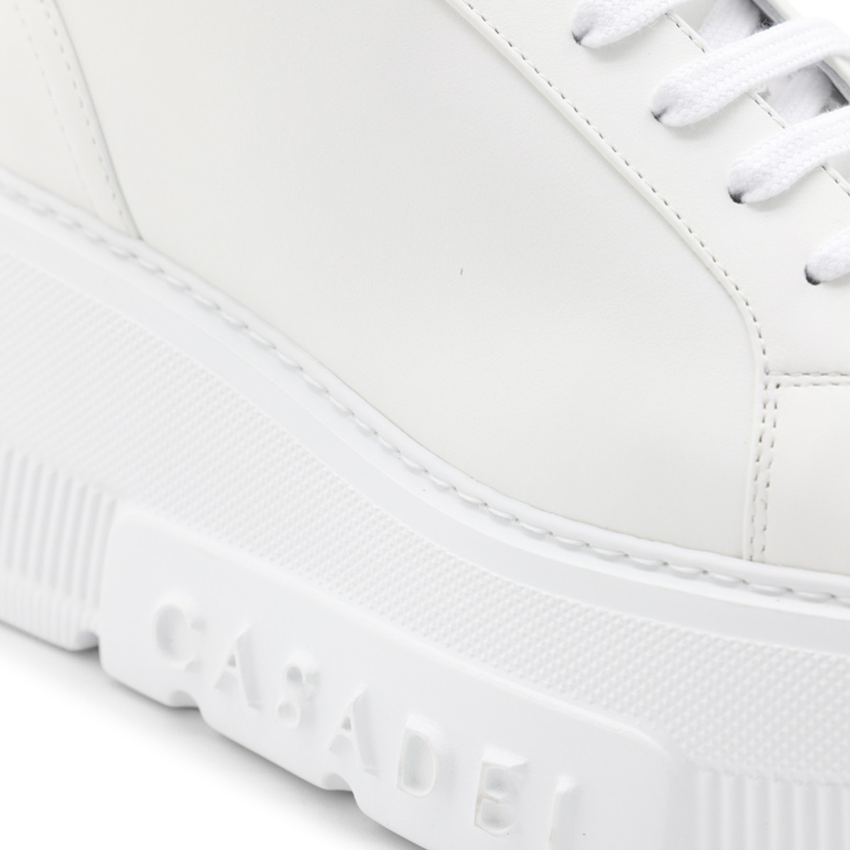WHITE LEATHER NEXUS SNEAKERS
