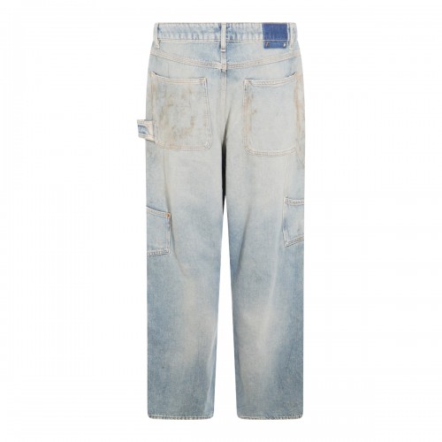 LIGHT BLUE COTTON JEANS