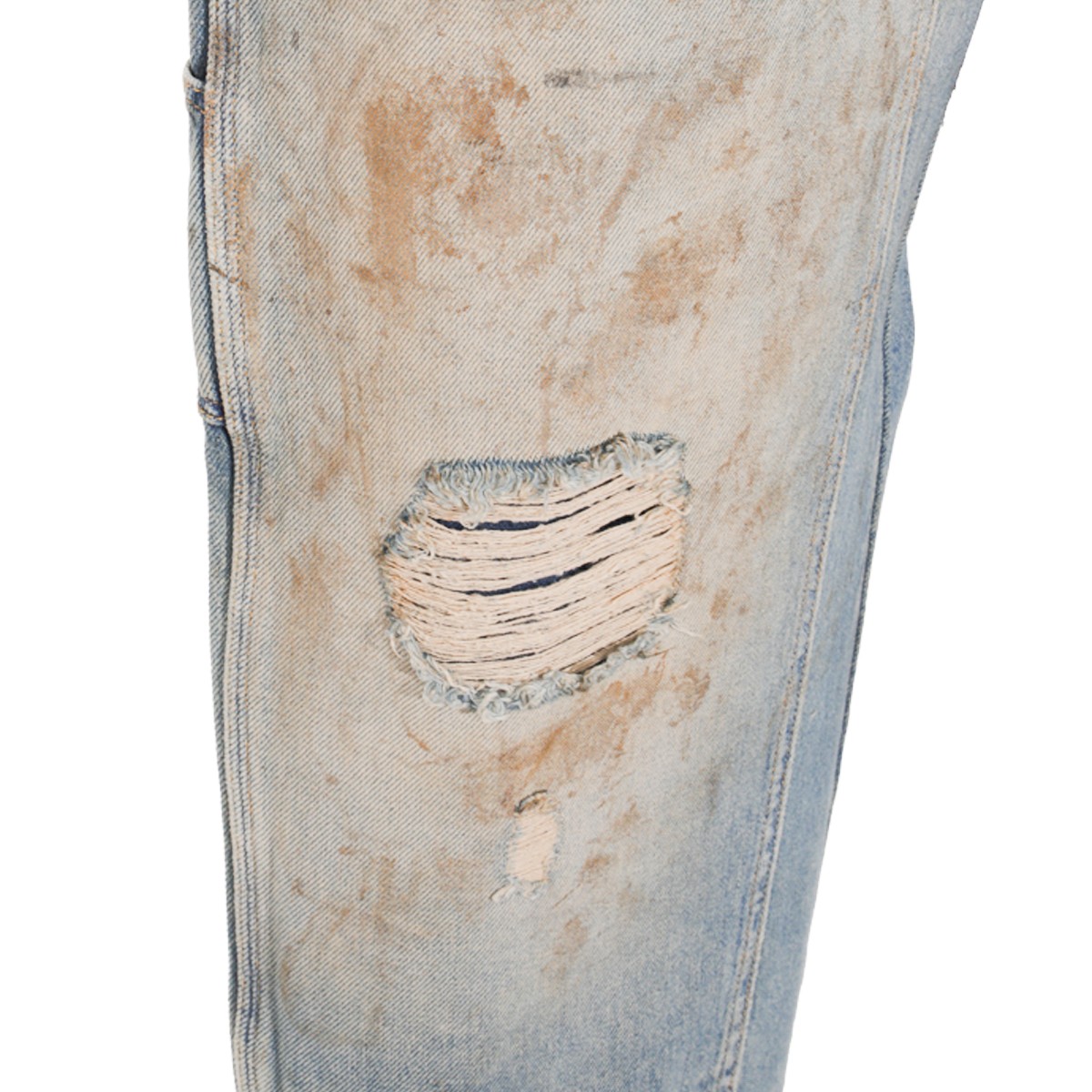 LIGHT BLUE COTTON JEANS