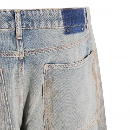LIGHT BLUE COTTON JEANS
