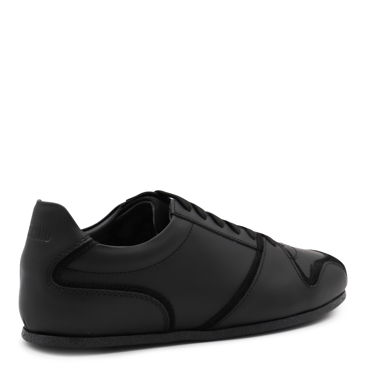 BLACK LEATHER SNEAKERS BLACK LEATHER SNEAKERS