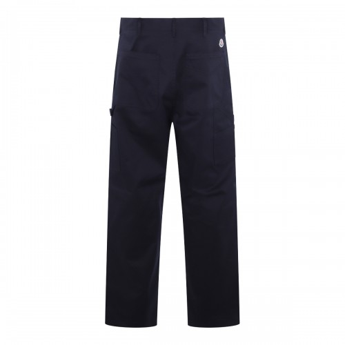 NAVY COTTON PANTS