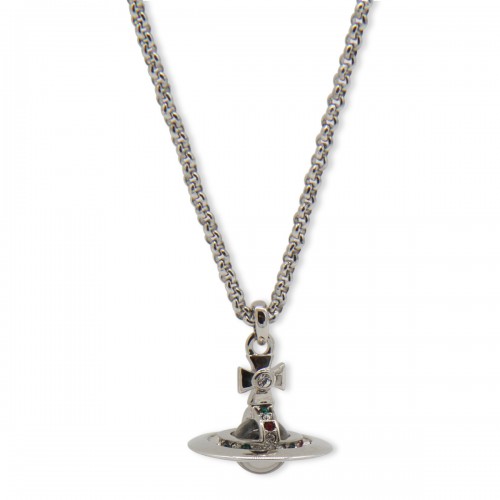 SILVER METAL NECKLACE