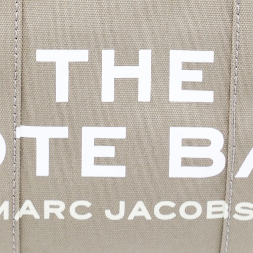 LIGHT GREEN COTTON THE MEDIUM TOTE BAG