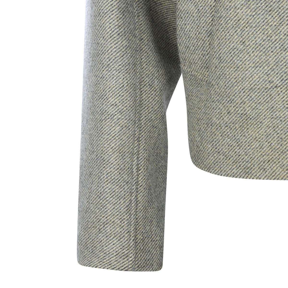 LIGHT GREEN WOOL CASUAL JACKET LIGHT GREEN WOOL CASUAL JACKET