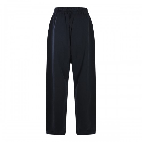 BLACK COTTON LAMBORGHINI PANTS