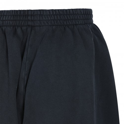 BLACK COTTON LAMBORGHINI PANTS