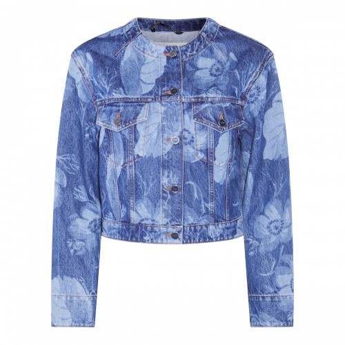 BLUE COTTON DENIM JACKET