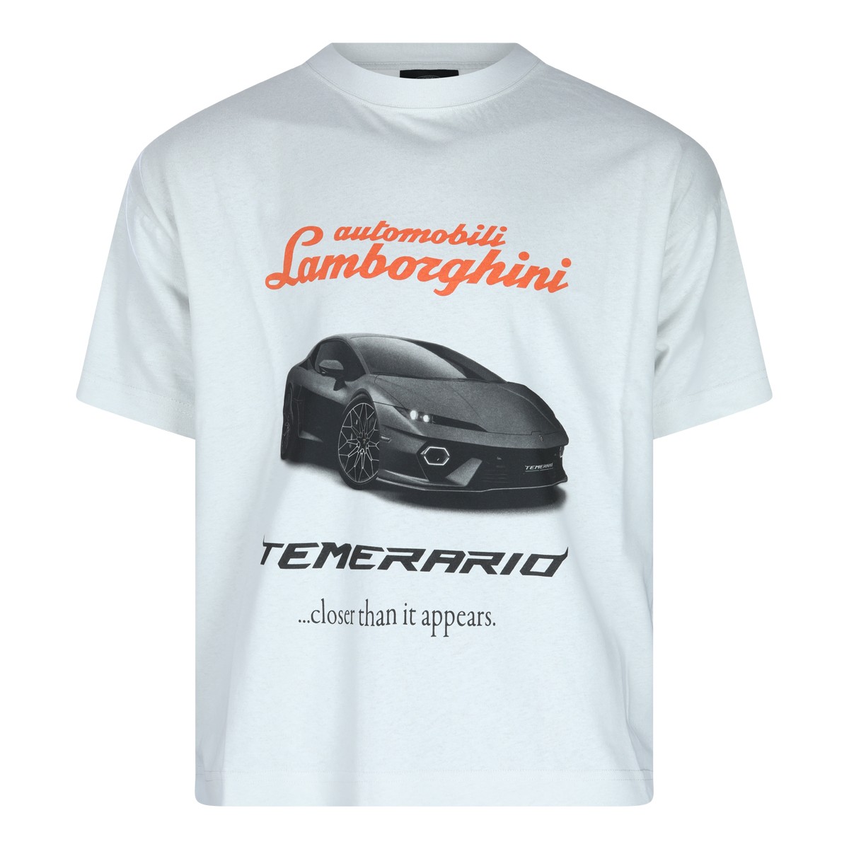 WHITE COTTON T-SHIRT