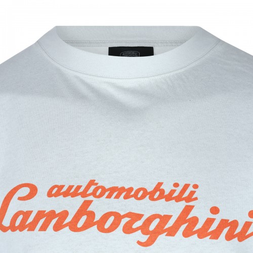 WHITE COTTON T-SHIRT