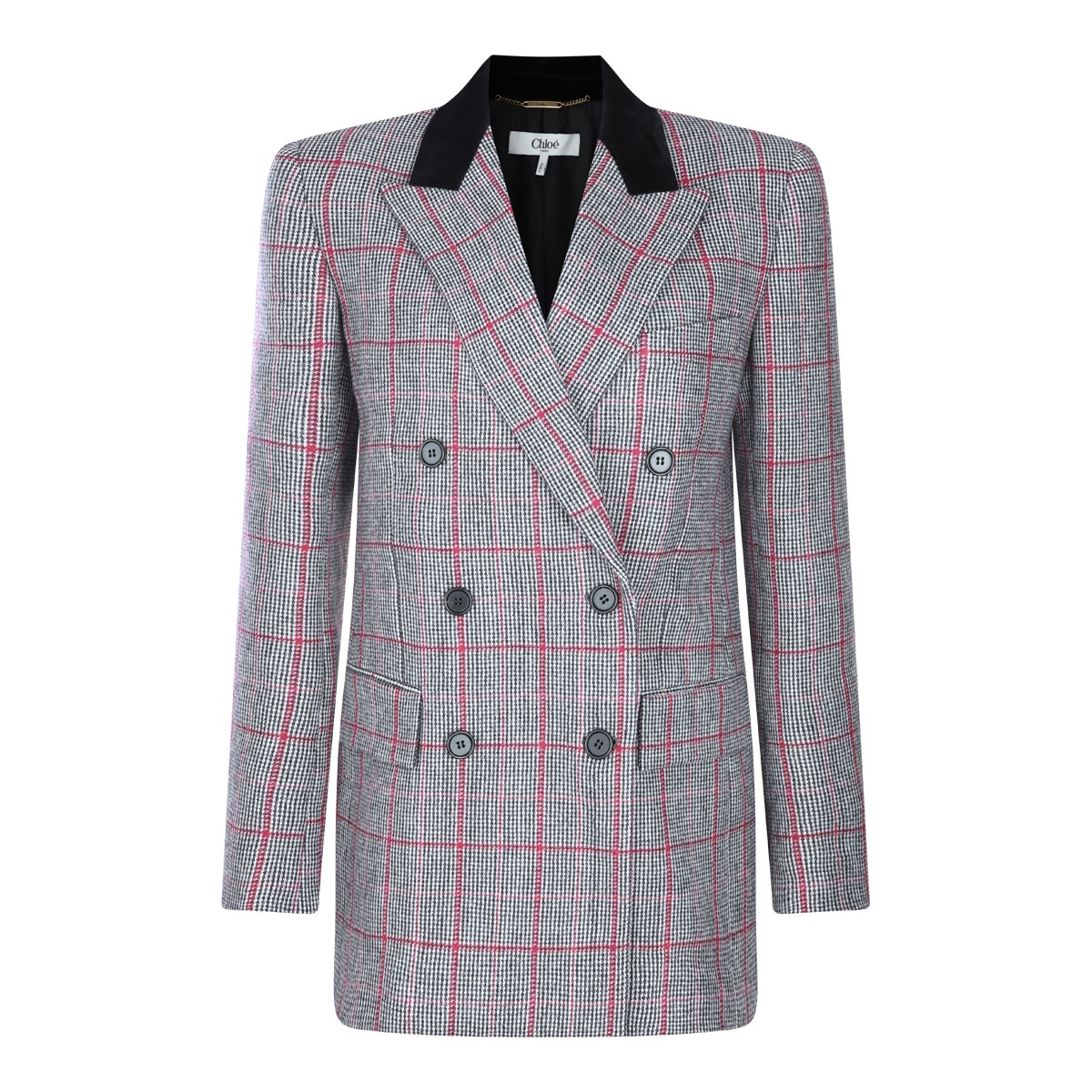 GREY WOOL BLAZER
