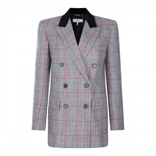 GREY WOOL BLAZER