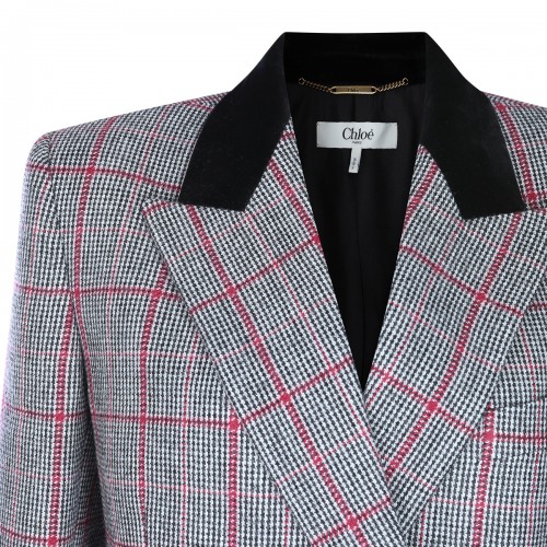 GREY WOOL BLAZER