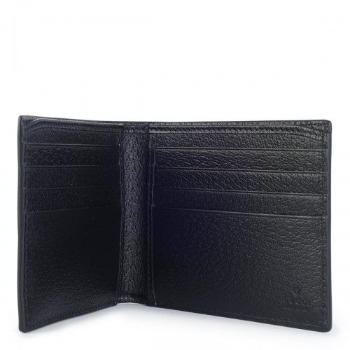 BLACK LEATHER WALLET