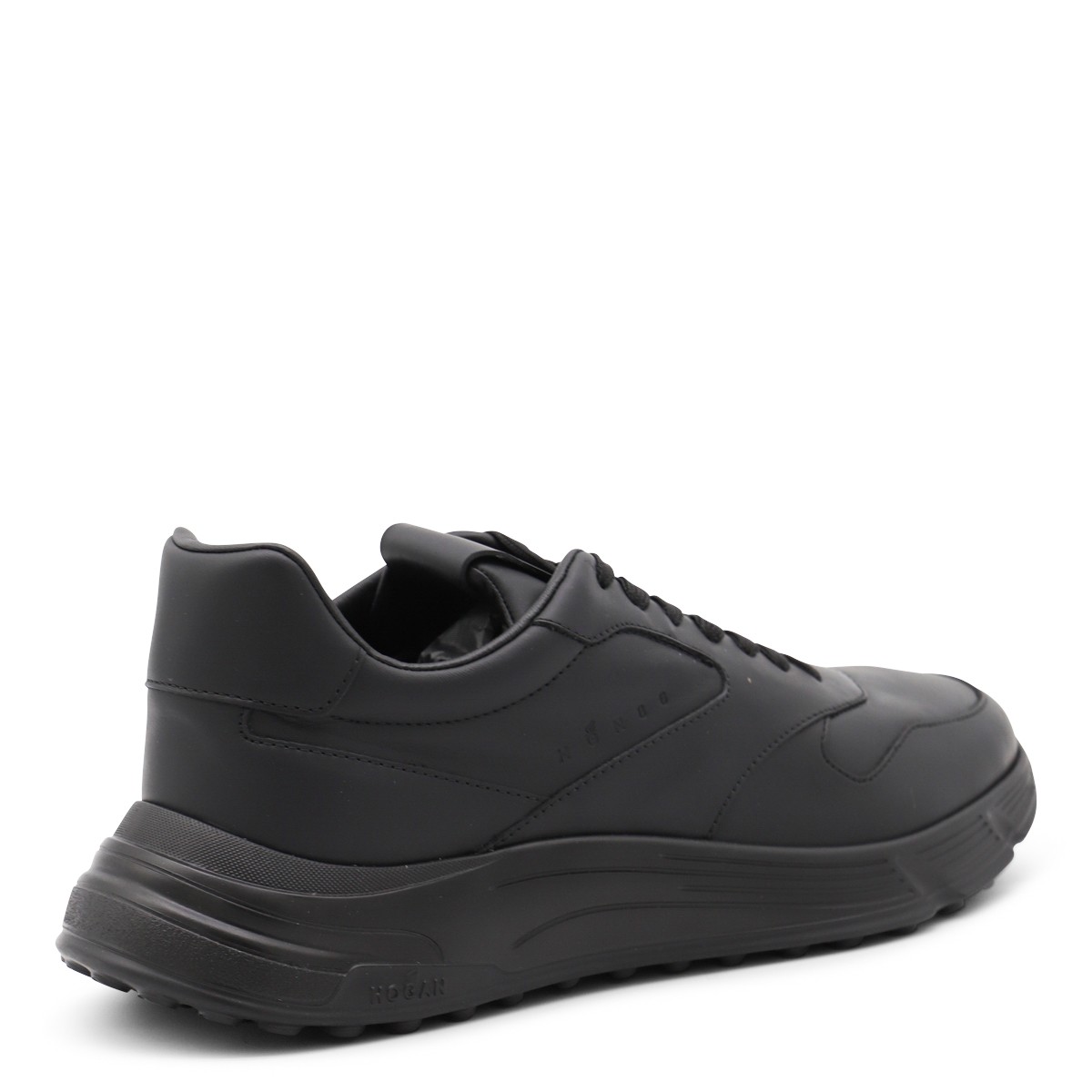 BLACK LEATHER SNEAKERS BLACK LEATHER SNEAKERS
