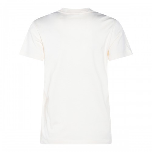 WHITE COTTON T-SHIRT