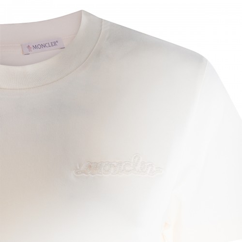 WHITE COTTON T-SHIRT