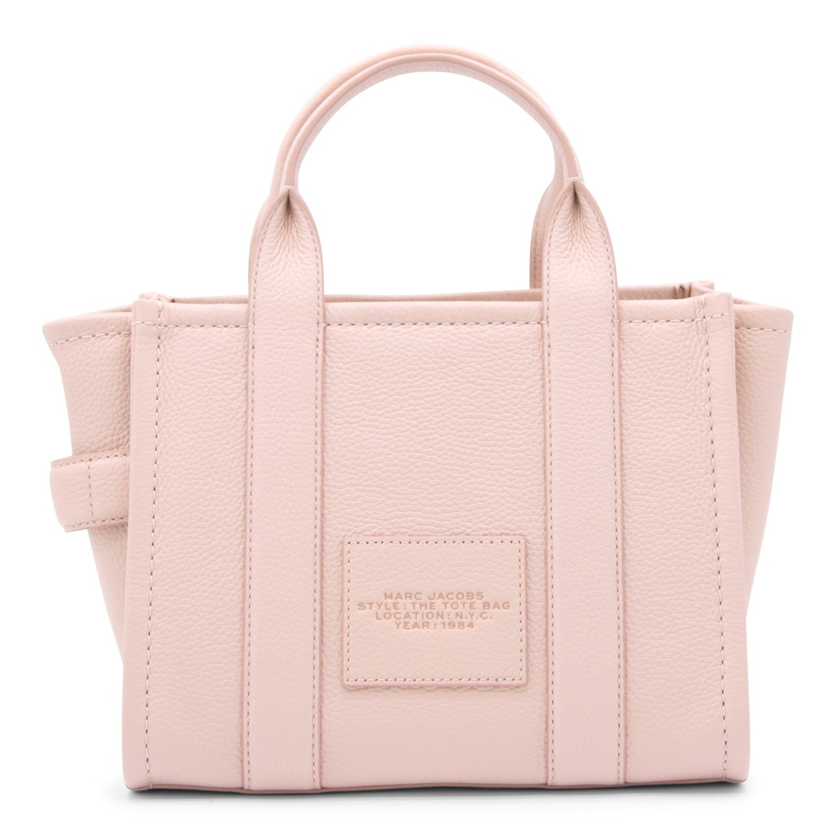 PINK LEATHER TOTE BAG PINK LEATHER TOTE BAG