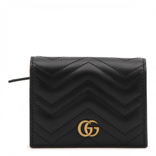BLACK LEATHER MARMONT WALLET