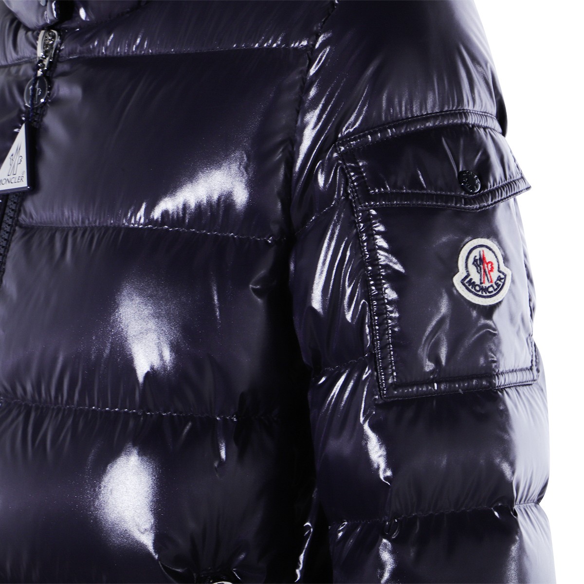 NAVY COURCELLES DOWN JACKET