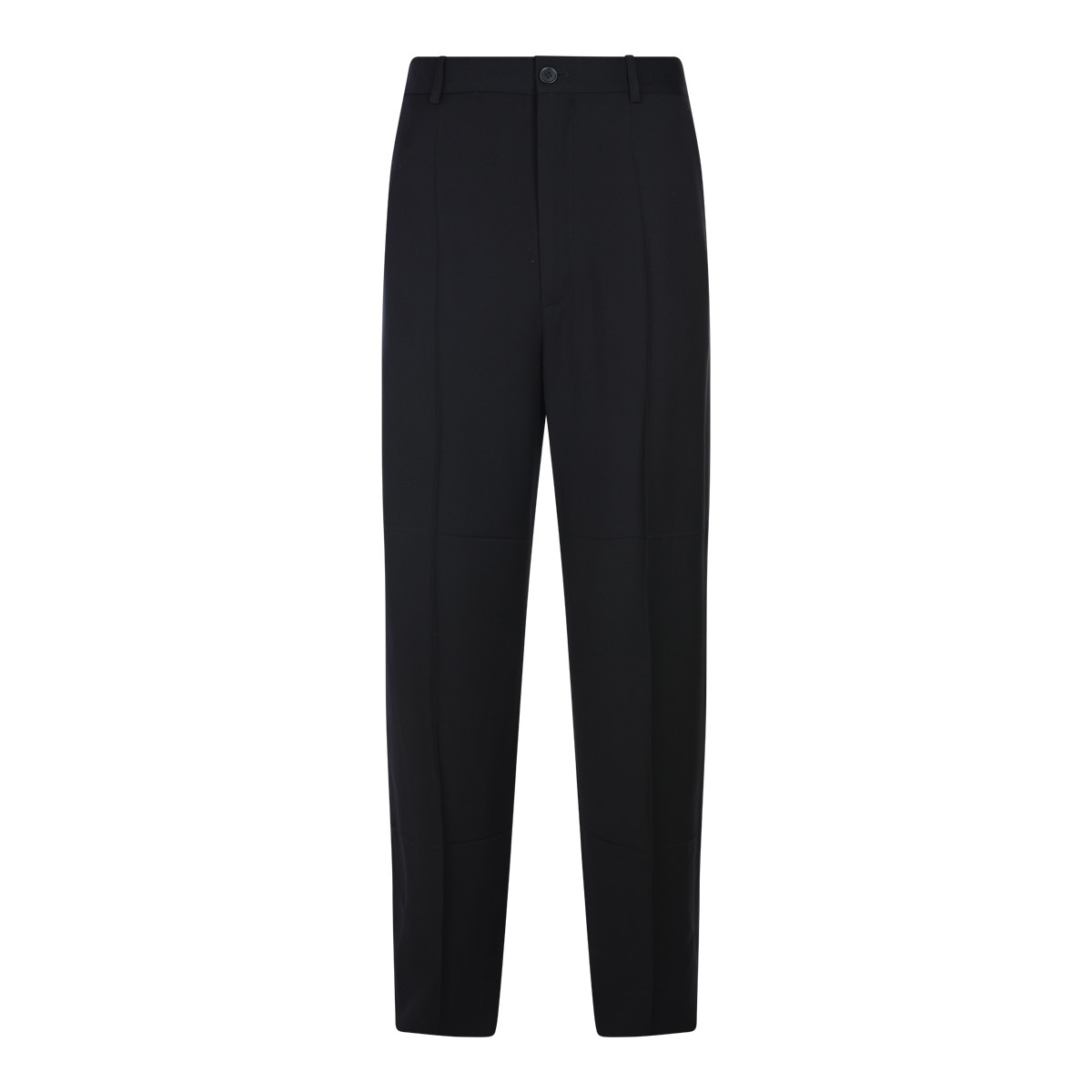 BLACK WOOL PANTS
