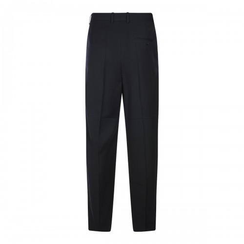 BLACK WOOL PANTS