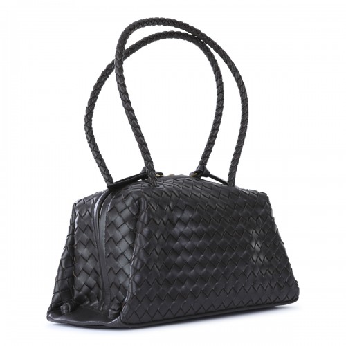 BLACK LEATHER TOKYO POUCH 2