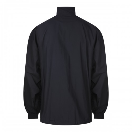 BLACK COTTON CASUAL JACKET
