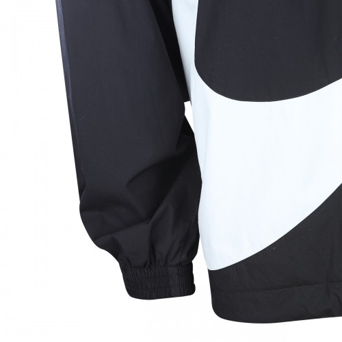 BLACK COTTON CASUAL JACKET