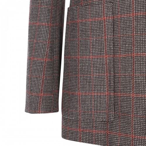 BROWN WOOL BLAZER