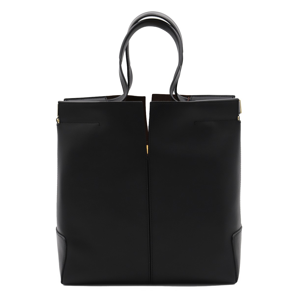 BLACK LEATHER TOTES BLACK LEATHER TOTES
