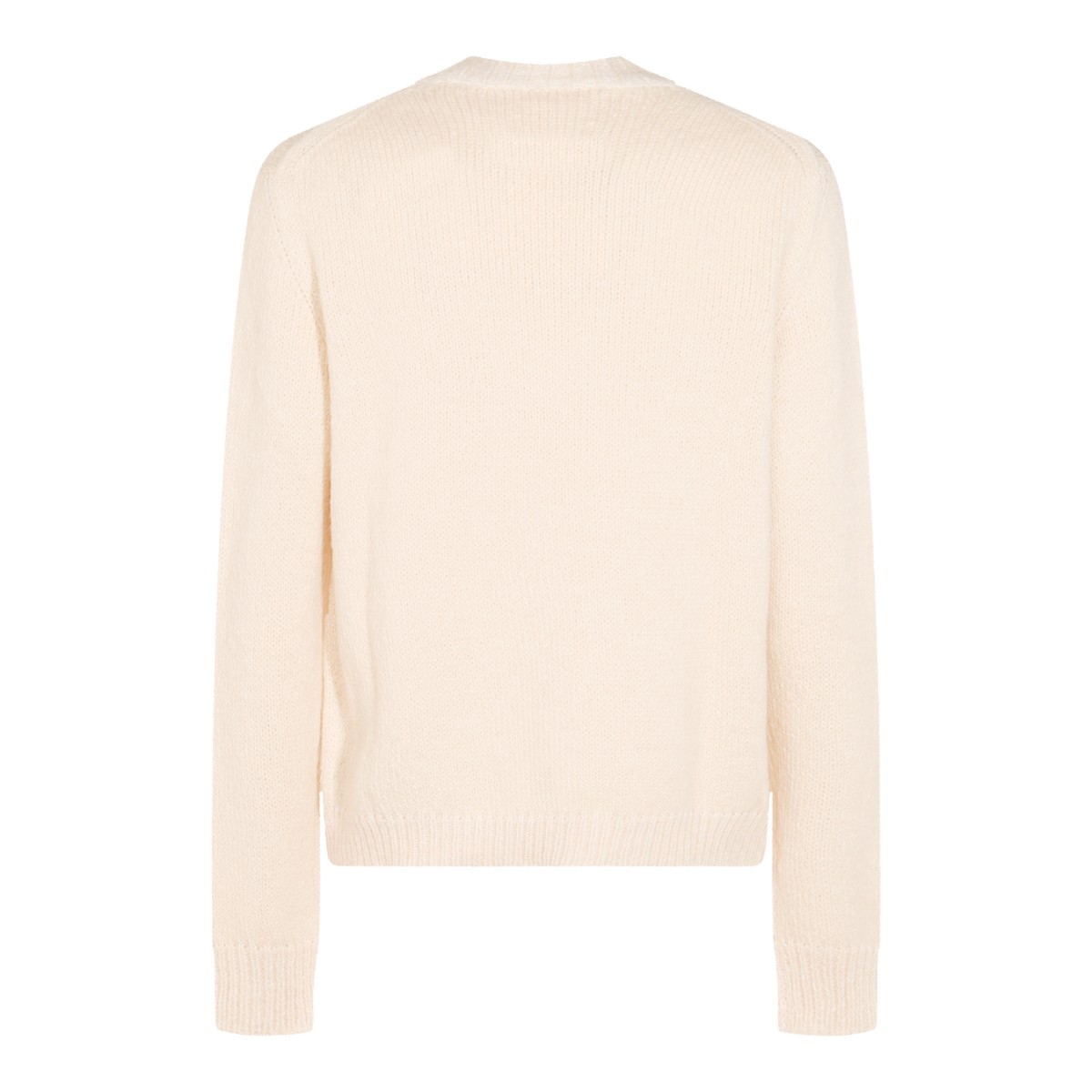WHITE WOOL KNITWEAR WHITE WOOL KNITWEAR