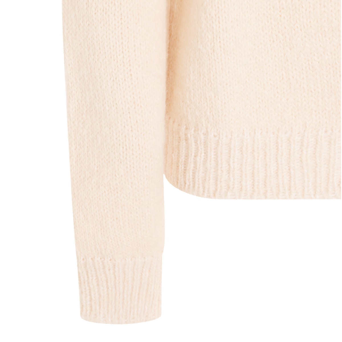 WHITE WOOL KNITWEAR WHITE WOOL KNITWEAR