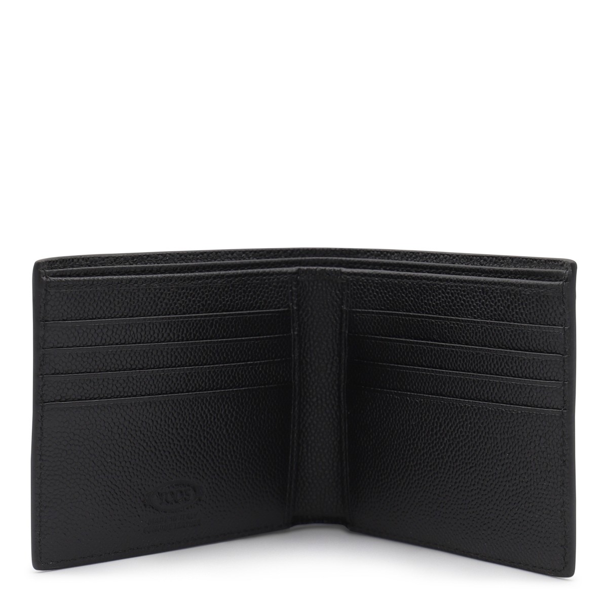 BLACK LEATHER WALLET