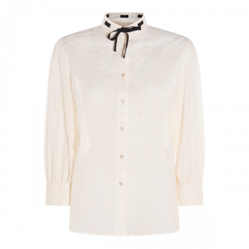 WHITE COTTON SHIRT