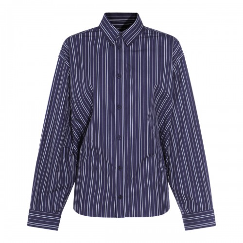 NAVY COTTON SHIRT