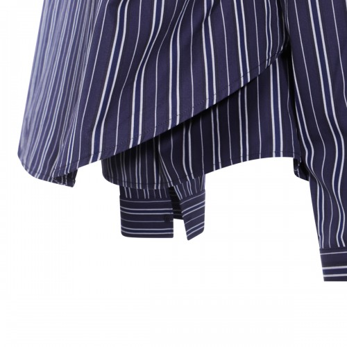 NAVY COTTON SHIRT