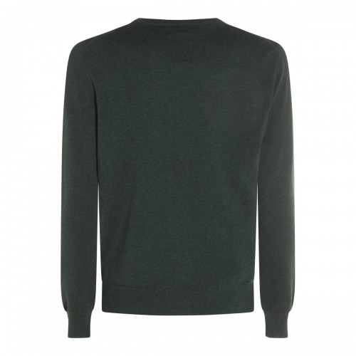 GREEN CASHMERE KNITWEAR