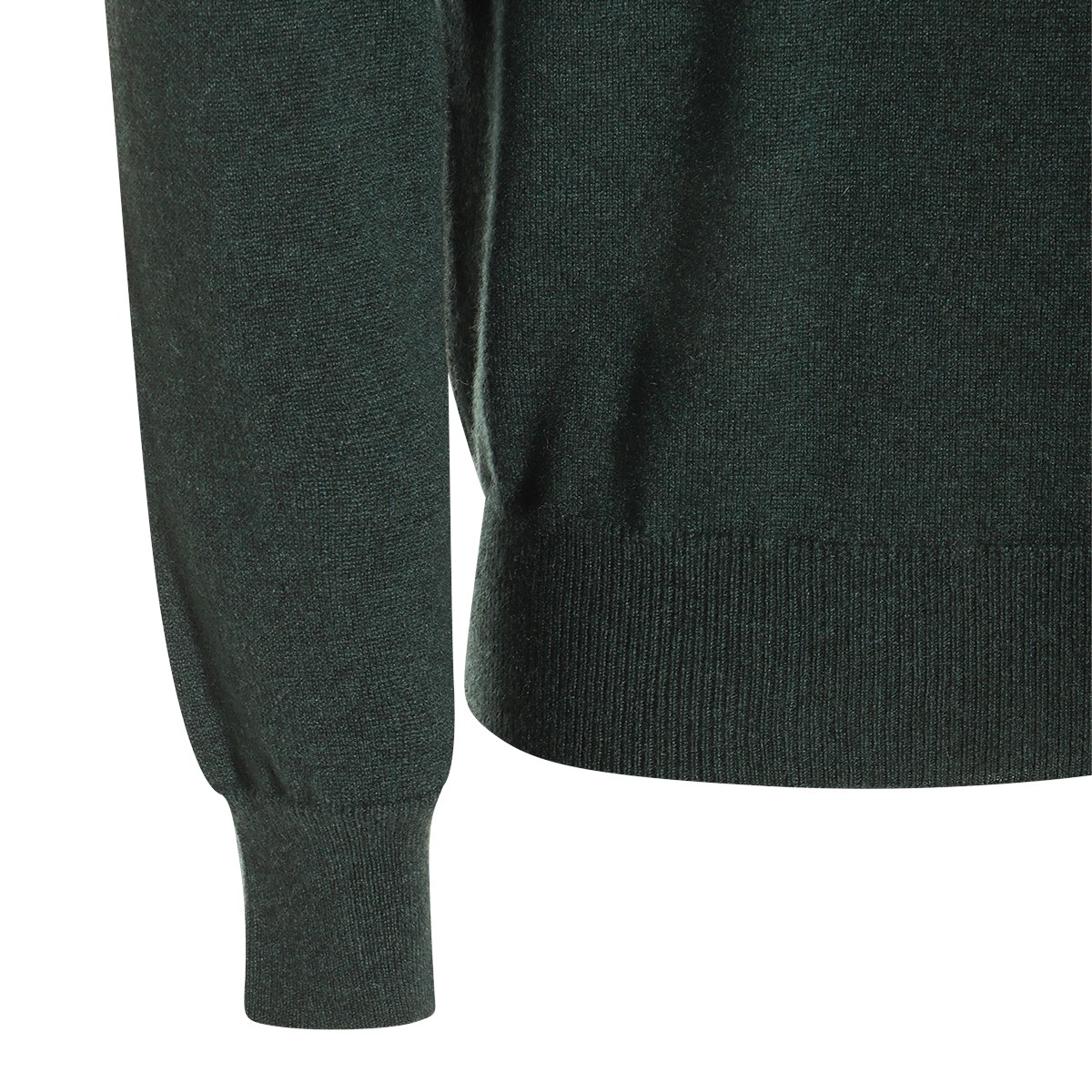 GREEN CASHMERE KNITWEAR